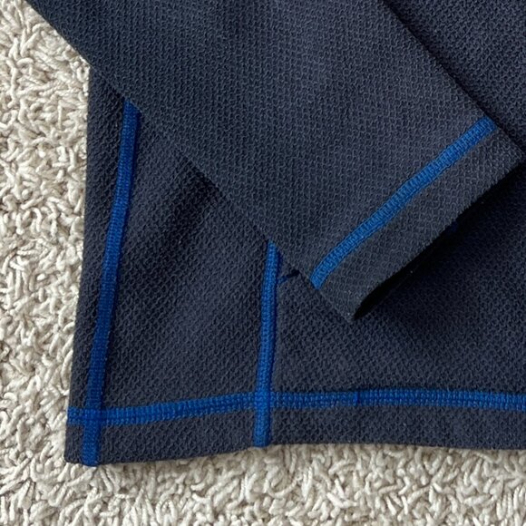 The North Face Boys Blue Fleece Jacket Full Zip Sz S (7/8) - Picture 3 of 7